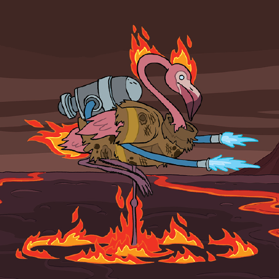 Icono de 3-Leg Flameingo Warrior