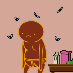 Icono de Hologram Bald Man